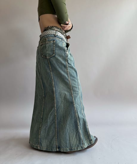 【USED】 I.AM.GIA Design Denim Skirt /260404-018