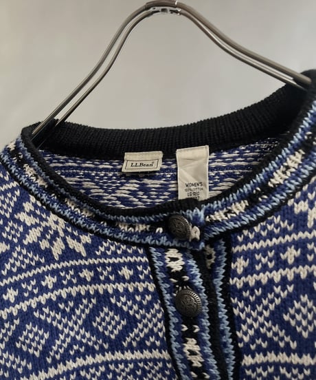 【USED】 L.L.Bean Tirolean Knit Top /240120-001