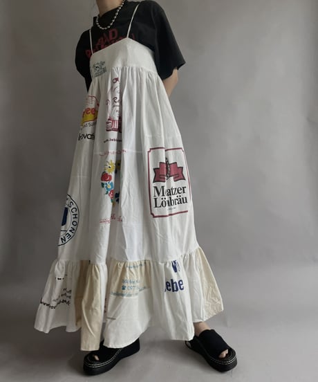 【RE;CIRCLE】RE Eco-Friendly Bag Camisole Long One-piece / 230427-029