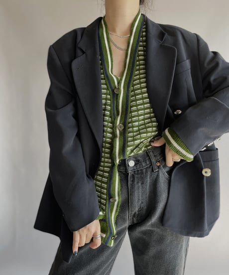 【USED】  Knit Cardigan / 221119-026