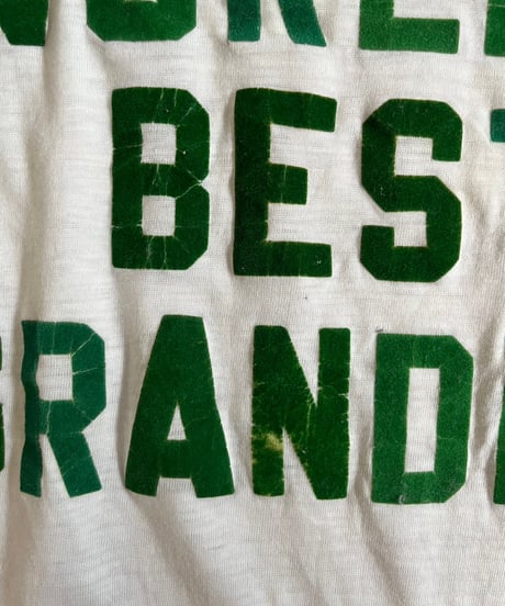 【USED】70~80's WORLD7S BEST GRANDPA T-Shirt /240824-040