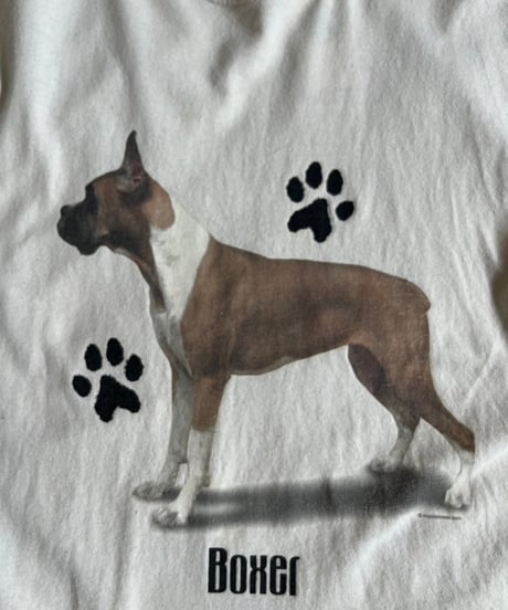 【USED】 Dog Print T-Shirt /240824-002