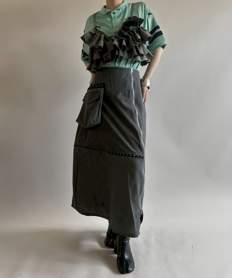 【RE;CIRCLE】 RE Suit Frill Bustier / 250717-002