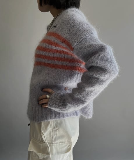 【USED】 GANNI Mohair Knit Top /240127-012
