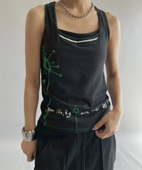 【USED】 Cop.Copine Message Tank Top  /251014-007