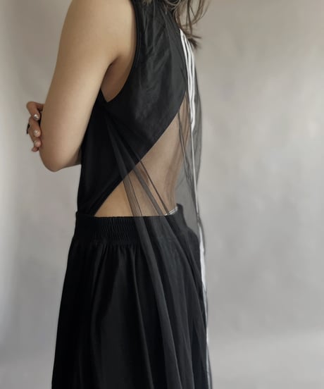 【USED】 Y-3 No Sleeve  Poly One-piece / 230506-031