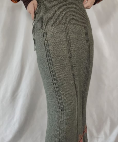 【USED】   Knit N/S One-piece  /211216-027
