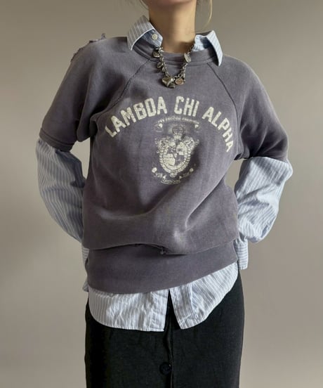 【USED】 Damage S/S Sweat Top / 260228-017