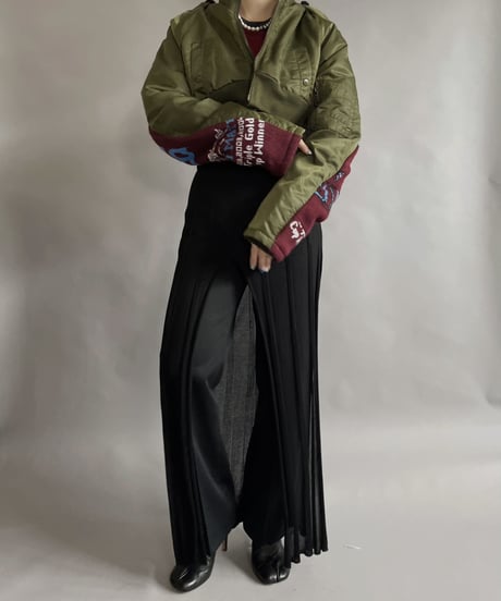 【RE;CIRCLE】 RE Short Soccer Muffler MA-1 / 230126-019