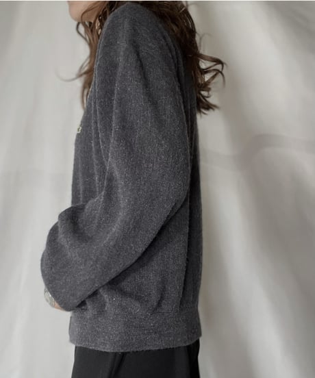 【USED】   LACOSTE Knit Cardigan⑨/211126-017