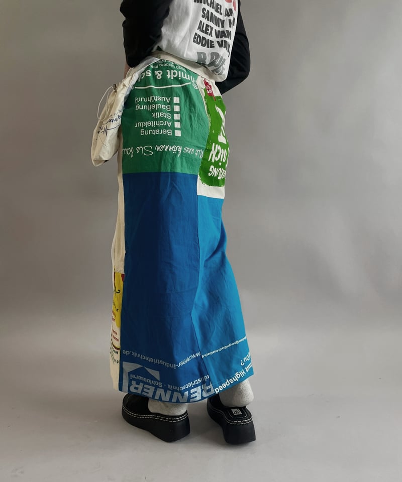 mori リメイク Eco-Friendly Skirt 240516-007 mori リメイク Eco-Friendly Skirt 240516-007