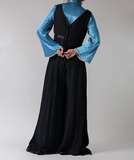 【USED】N/S Poly Dress ② / 220324-010
