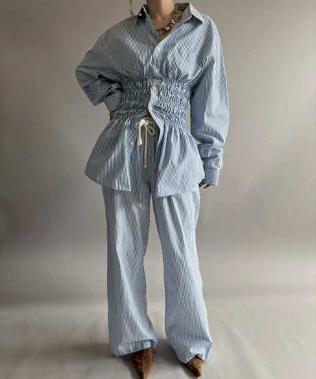 【USED】 Stripe Pajama Pants /260409-014