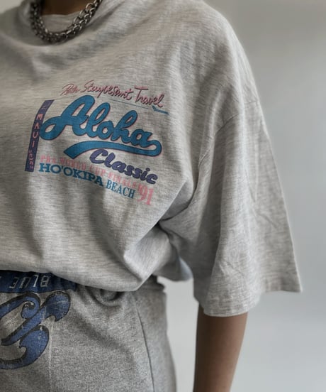【USED】 T Shirt "Aloha Classic" / 220806-023