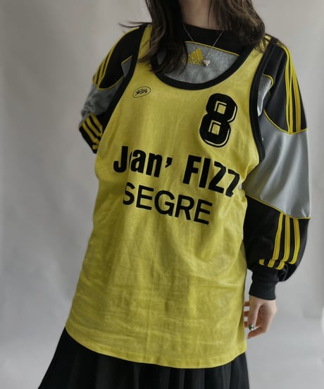 【USED】 Logo Tank Top Yellow / 230318-001