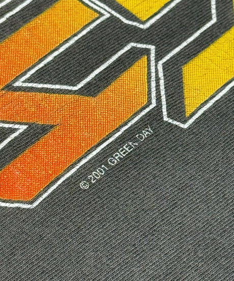 【USED】01's Hanes GREEN DAY T-Shirt /250621-043