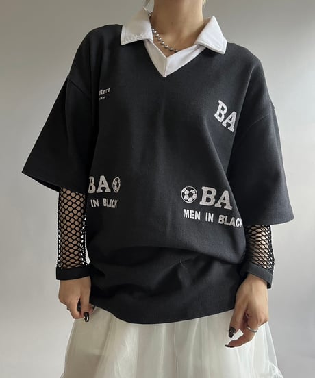 【USED】 L/S Mesh Top /240921-006