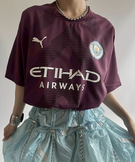 【USED】 Puma Manchester City Soccer Shirt / 250712-016