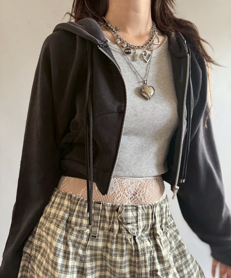 【RE;CIRCLE】 RE Zip Parka Short  / 251002-005