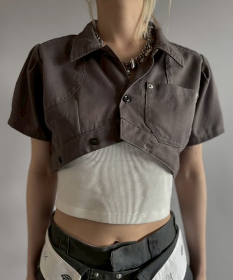 【Chinatsu Aoyama】 RE Makers Shirt Charcoal Gray / 260702-020