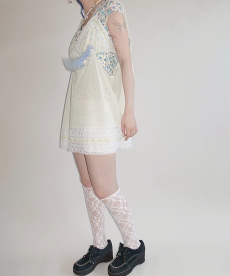 【RE;CIRCLE】CA MEETS UV  RE Camisole Bra Top + Camisole Top  / 250807-015