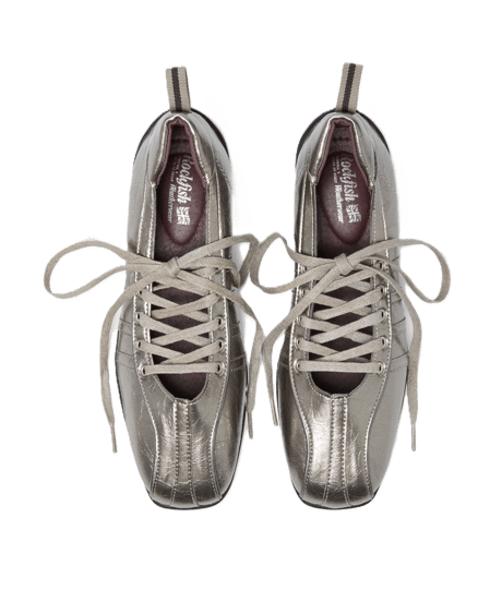 【ROCKFISH WEATHERWEAR】 BLISS LACEUP SNEAKERS V2 Dark Silver / RF1SHBF3SK009
