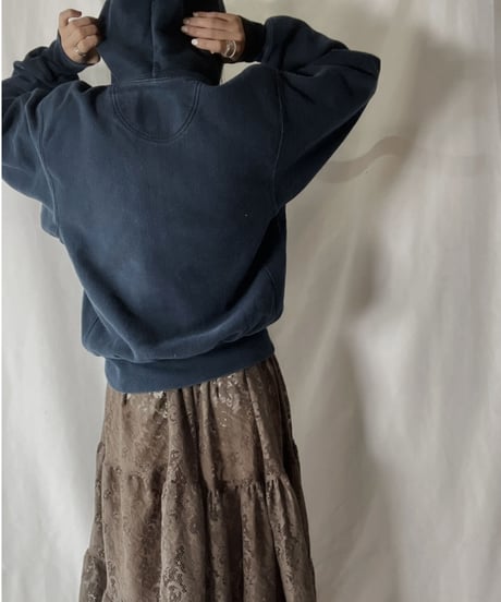 【USED】  Champion Reverse Weave Hoodie SHALER AREA TRACK/211116-024