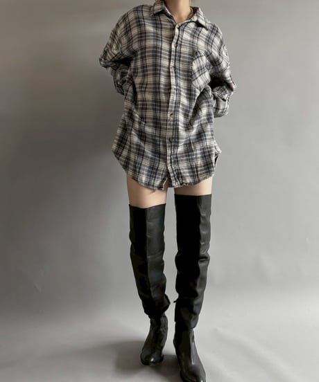 【USED】 WILDERNESS Cotton Flannel Shirt /251025-011