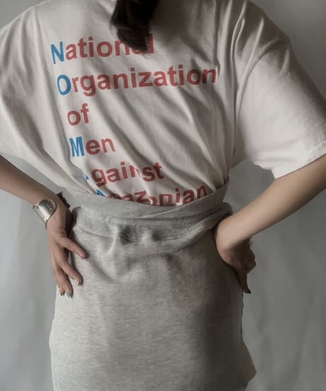 【USED】 S/S T-shirt "NO MA'AM"/210801-025