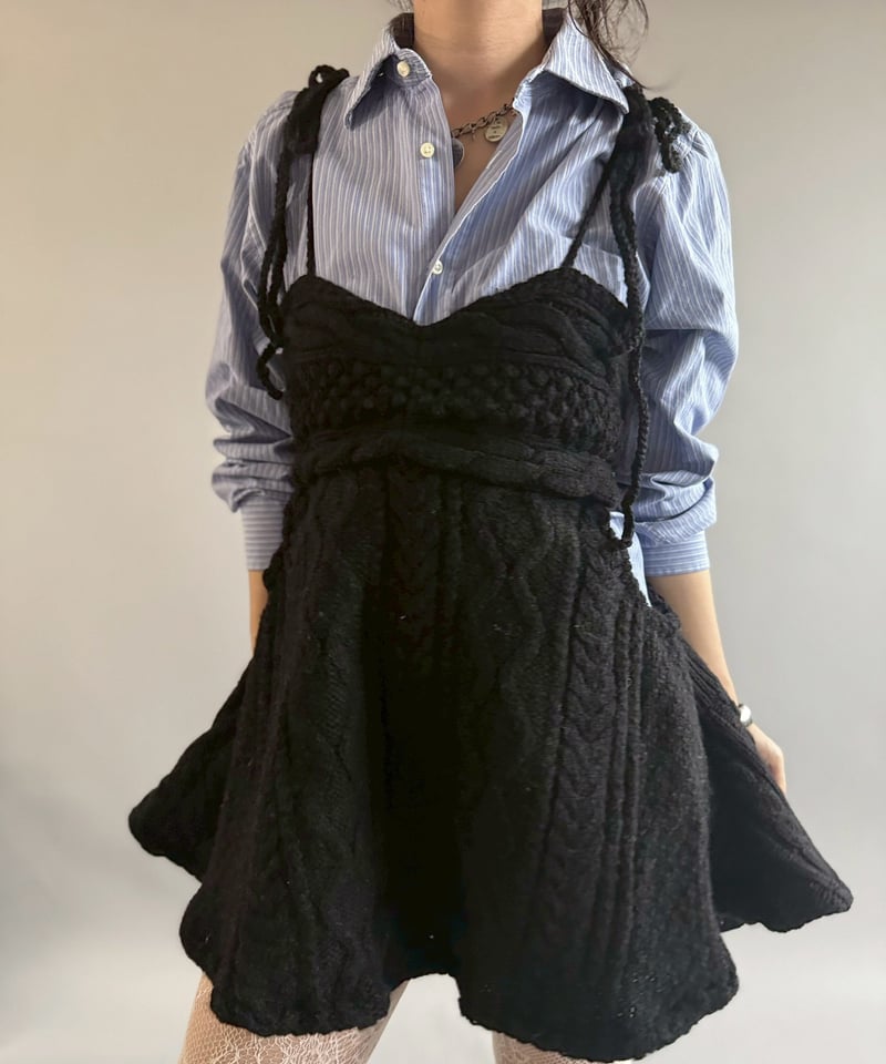 RE;CIRCLE】 RE Aran Side Slit Camisole Mini One