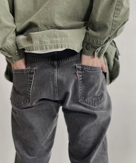 【USED】  Levi's Denim Pants 505 Black / 220416-013