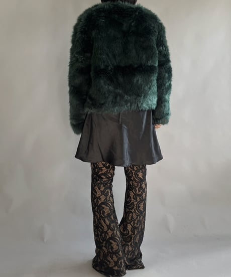 【USED】LANSHIFEI Fake Fur Jacket / 240101-007