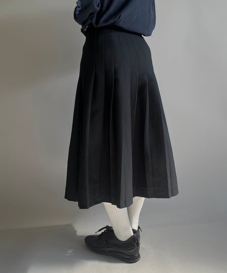 【USED】 Pleats Skirt /250201-008