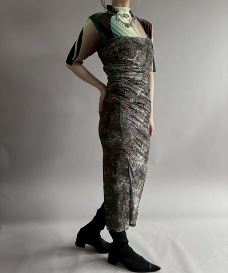 【USED】 Real Tree Camouflage Pattern Design One-Piece / 260411-009