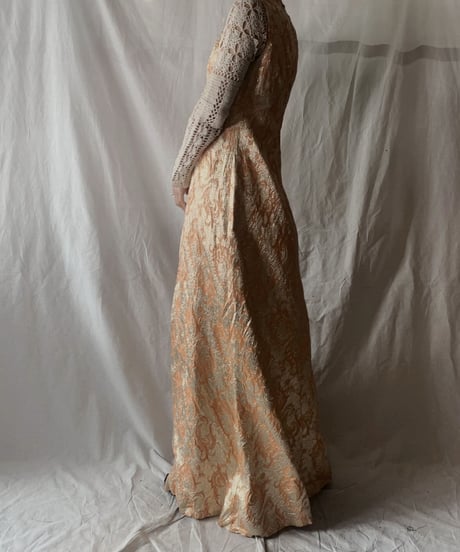 【USED】No Sleeve Poly China Dress/210217-045
