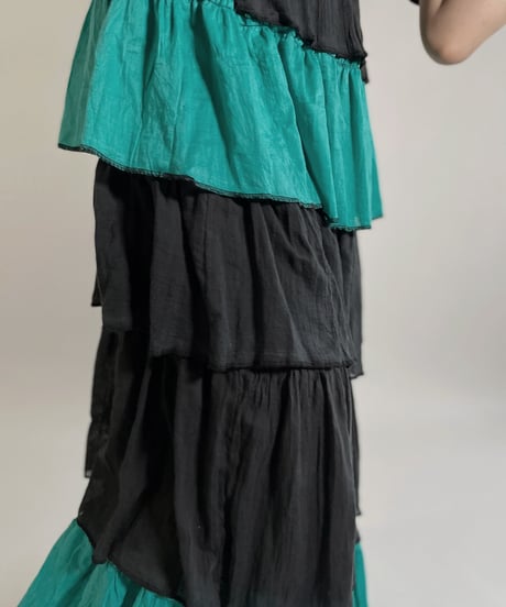 【RE;CIRCLE】 RE Indian Cotton Skirt / 220503-020