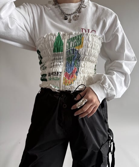 【RE;CIRCLE】RE Eco-Friendly Bag Tube Top/  250313-004
