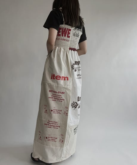 【RE;CIRCLE】 RE Eco-Friendly Bag Camisole One-piece / 220804-028