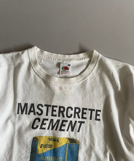 【USED】 Fruit of the Loom MASTERCRETE T-Shirt /240801-017