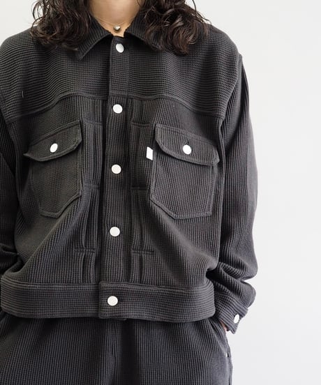 【COSMOS TEXAS】24ss Second Jacket Black / 240311-015