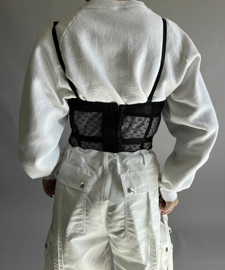 【USED】 Sheer Camisole Top /241207-035