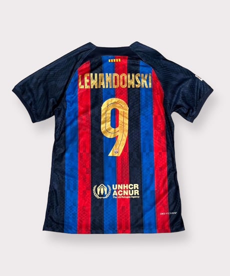 【USED 】Nike FC BARCELONA Soccer Shirt /240603-036