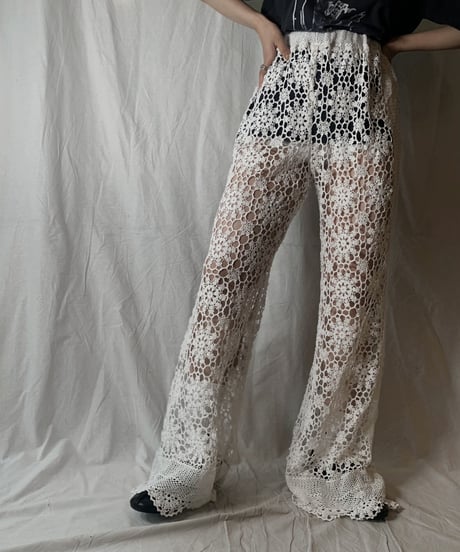 【RE;CIRCLE】 RE Lace Pants③/ 210714-003