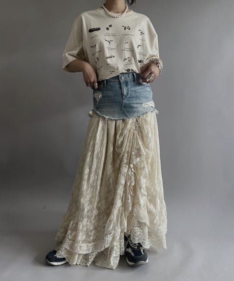 【USED】 GILDAN Endangered Feces T-Shirt/ 240429-029