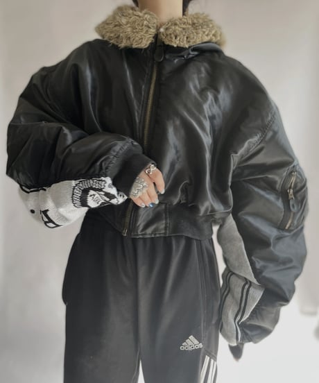 【RE;CIRCLE】 RE Short Soccer Muffler MA-1 / 230126-012