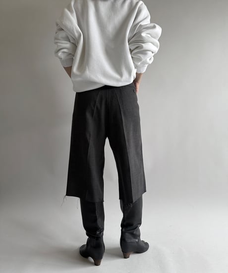 【USED】 END IS NEAR 90's Jerzees L/S Sweat Top /250329-019