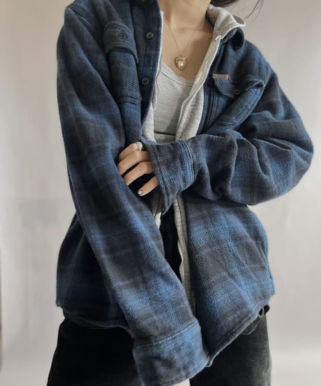 【USED】 Orvis Cotton Flannel Shirt / 221210-009