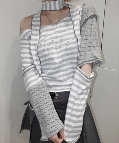 Chinatsu Aoyama リメイク トレーナー USED】Chinatsu Aoyama リメイク