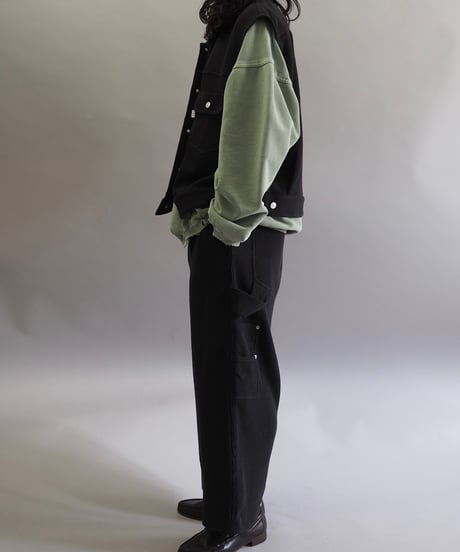 【COSMOS TEXAS】24ss Second Vest Black / 240311-017