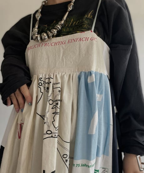 【RE;CIRCLE】 RE Eco-Friendly Bag Camisole One-piece / 220825-029